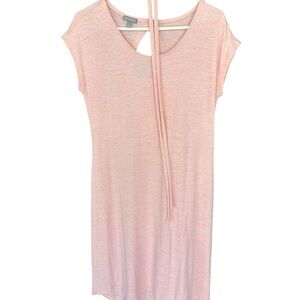Talbots Pink Cap Sleeve Dress